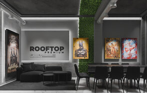 ИглуЛофт. Готэм. Лофт-зал в урбанистическом дизайне