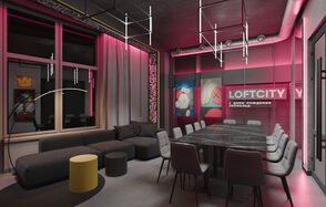 ИглуЛофт. Love is. Лофт с футуристичным интерьером