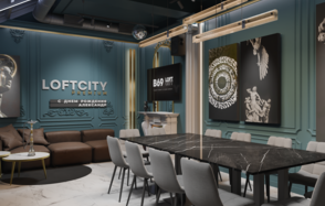 Эрмитаж. Лофт с большими окнами и стильным дизайном