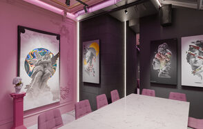 ИглуЛофт. Кашемир. Лофт в розовых тонах