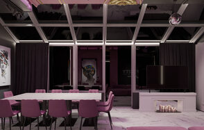 ИглуЛофт. Кашемир. Лофт в розовых тонах