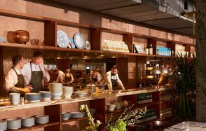 Be Italian. Банкетный зал с итальянским дизайном