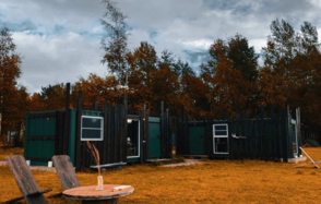 Двухместный домик для мероприятий