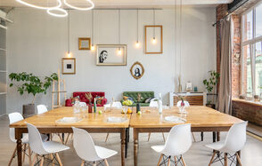 Светлое лофт-пространство с тремя залами