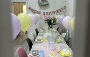 Светлый лофт для детских мероприятий