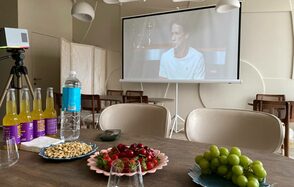 Уютная площадка с атмосферой пляжного отдыха