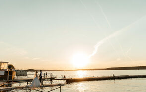 Банкетный зал в яхт-клубе "Родина"