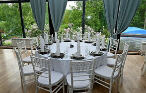 Риони. Банкетный зал с верандой