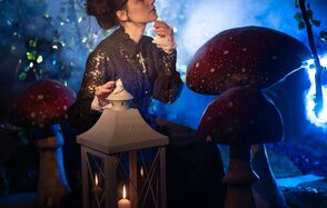 Антуражная площадка в стиле «Таинственный сад» 