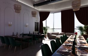 Зал Олд Мани. Лофт в индустриальном стиле