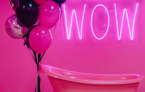 Фламинго. Розовый лофт-зал для мероприятий