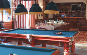 Банкетный зал в гостинице Октябрьская