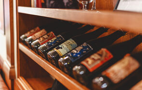 Банкетный зал в гостинице Октябрьская