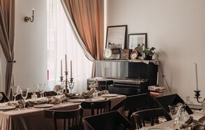 Гостиная на Казанской. Уютное пространство с кухней