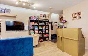 Time Club Камин. Кинозал