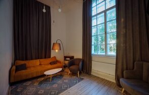 Лофт Сканди. Зал в скандинавском стиле