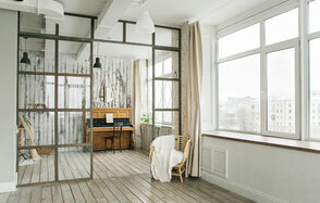 Bright loft in Yekaterinburg