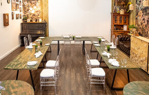 Лофт для вечеринок с коктейльным баром 