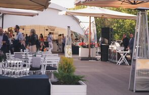 Крыша с шатром для мероприятий любого формата