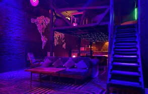 Лофт с верандой и мангалом