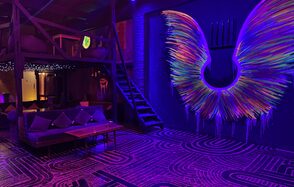 Лофт с верандой и мангалом