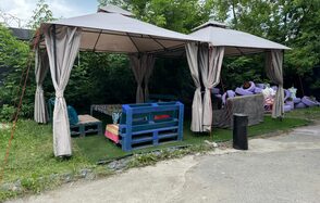 Лофт с верандой и мангалом