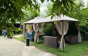 Лофт с верандой и мангалом