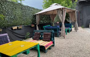 Лофт с верандой и мангалом