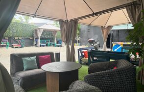 Лофт с верандой и мангалом