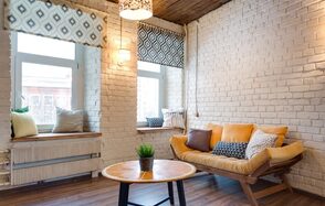 Лофт с видом на набережную в историческом здании на Таганке