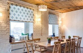 Лофт с видом на набережную в историческом здании на Таганке