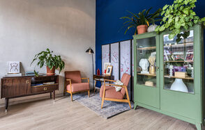 Светлый и тёплый лофт