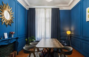 Citrus Hall. Lime кабинет в особняке