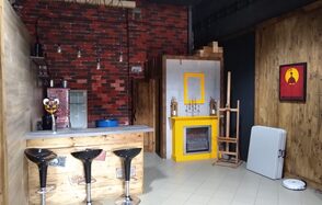 Контора праздника. Зал в стиле лофт