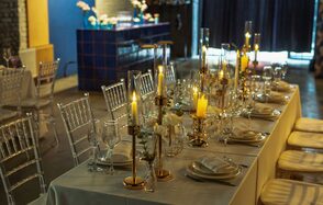 Дизайнерский лофт с высокими потолками