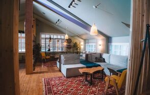 Лофт с территорией под открытым небом