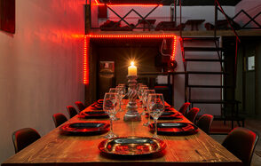 Duplex loft with kitchen