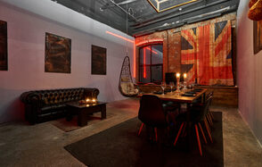 Duplex loft with kitchen