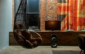 Duplex loft with kitchen